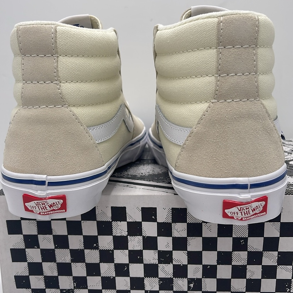 Vans Skate Sk8-Hi Sneakers in Off White - Picture 13 of 16